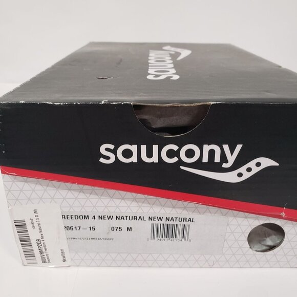 Saucony Freedom 4 Running Shoe in New Natural - Size 7.5D - Picture 2 of 8